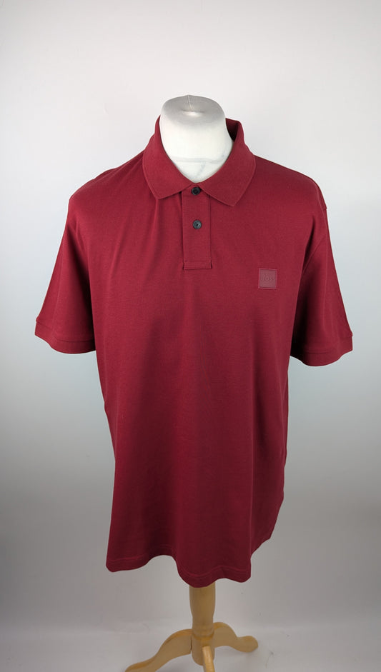BOSS Mens Passenger Polo Shirt - Red