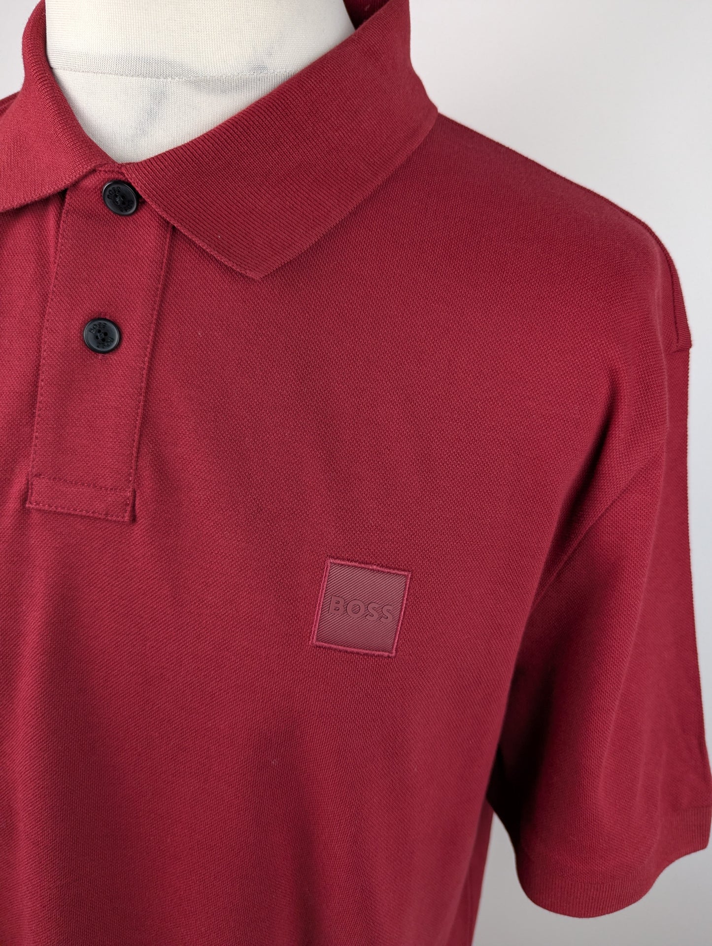 BOSS Mens Passenger Polo Shirt - Red