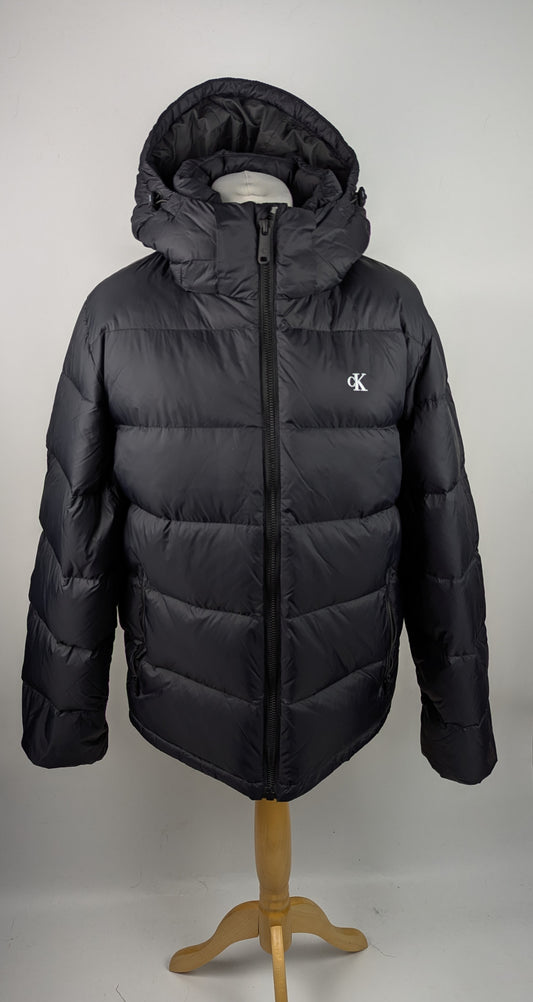 Calvin Klein Jeans Men's Essential Down Short Puffer Jacket - Black