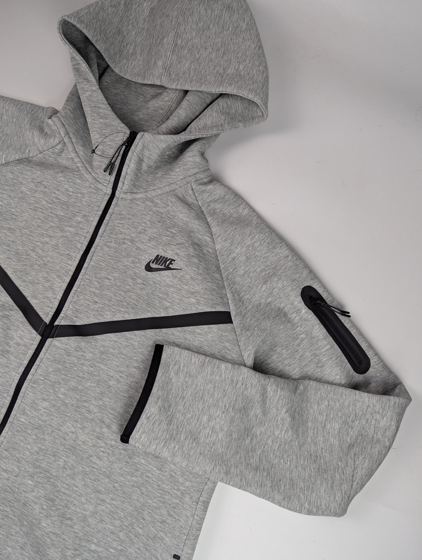 Nike Tech Fleece Zip Up Hoodie Womens - Grey