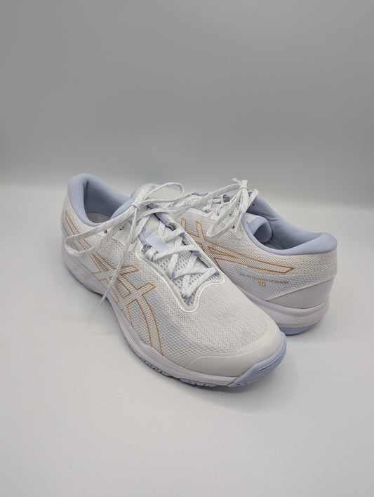 Asics Gel-Netburner Academy 10 Netball Shoes Womens - White / Champagne