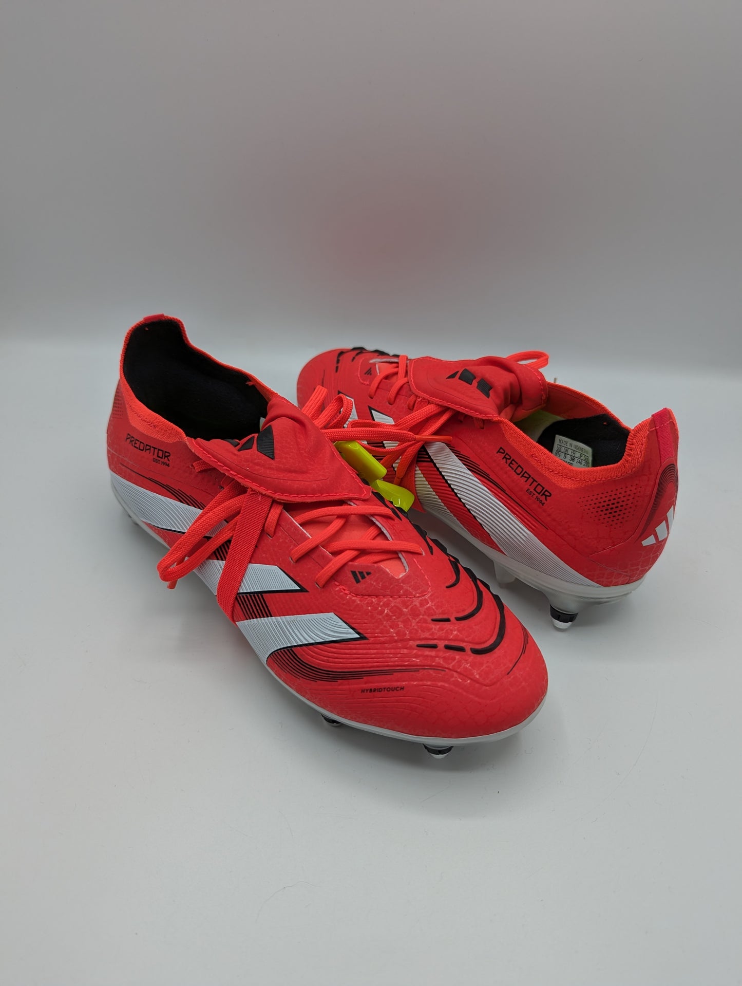 Adidas Predator Elite Fold-Over Tongue Soft Ground Boots Kids - Red