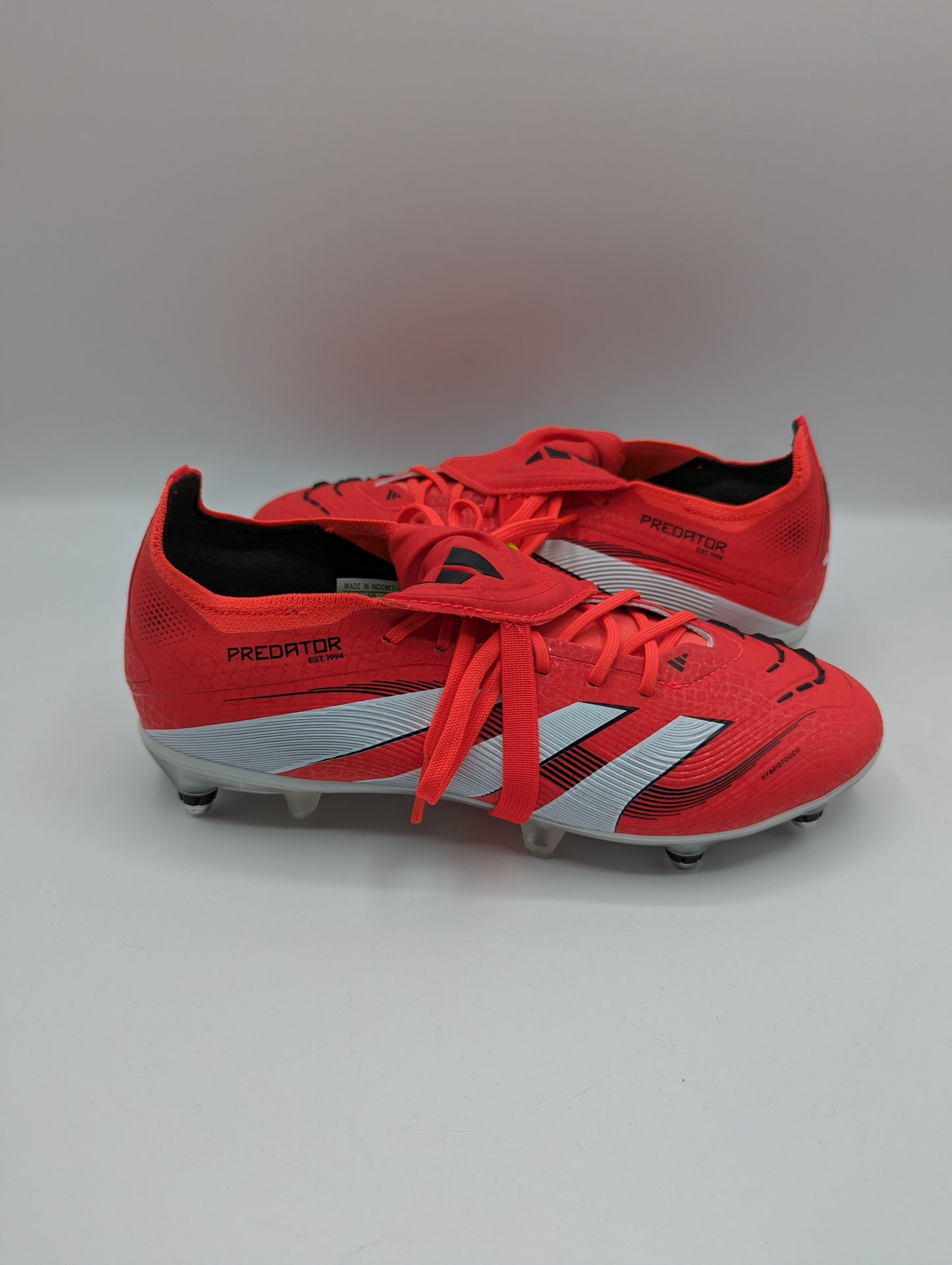 Adidas Predator Elite Fold-Over Tongue Soft Ground Boots Kids - Red