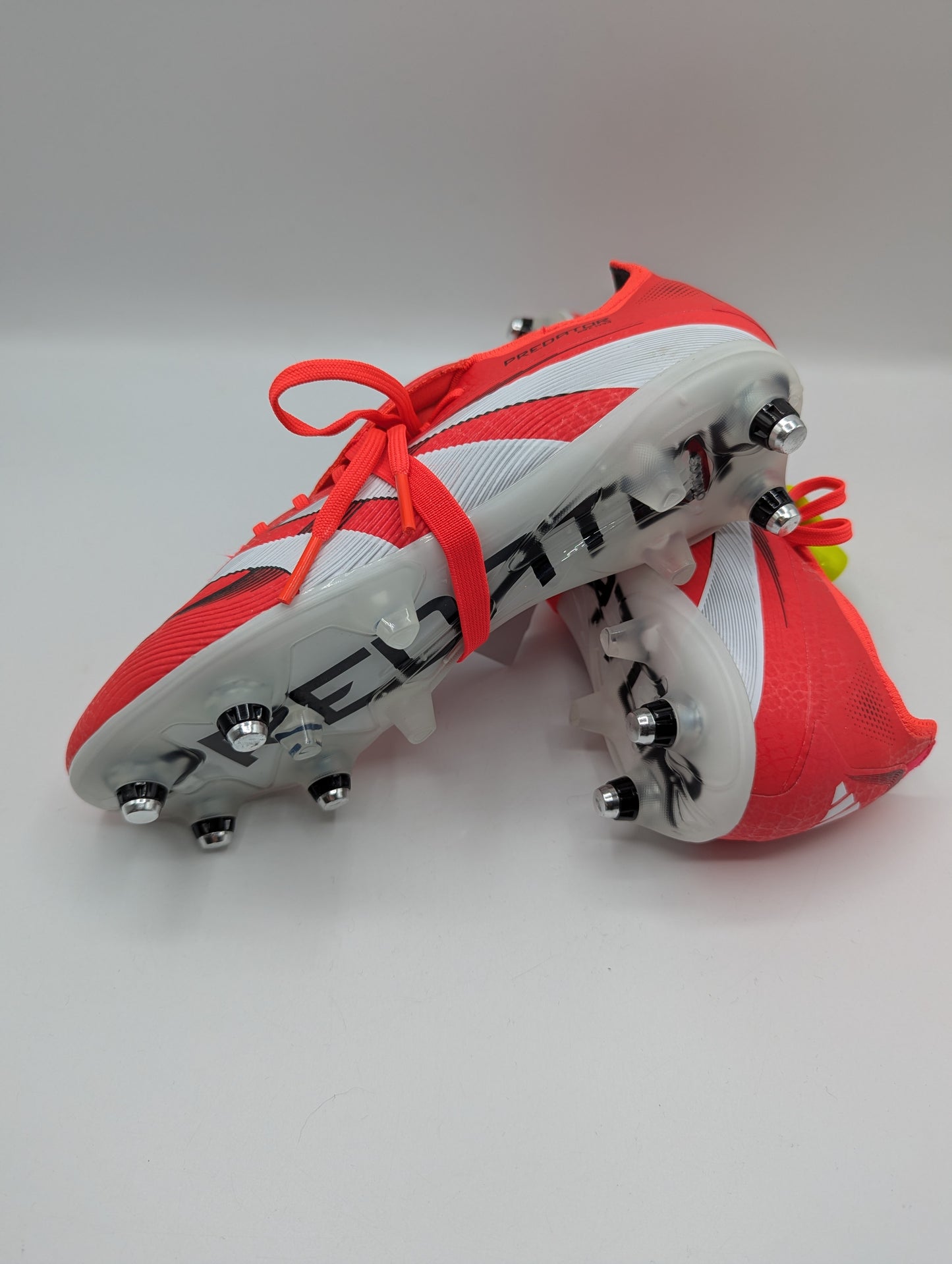 Adidas Predator Elite Fold-Over Tongue Soft Ground Boots Kids - Red