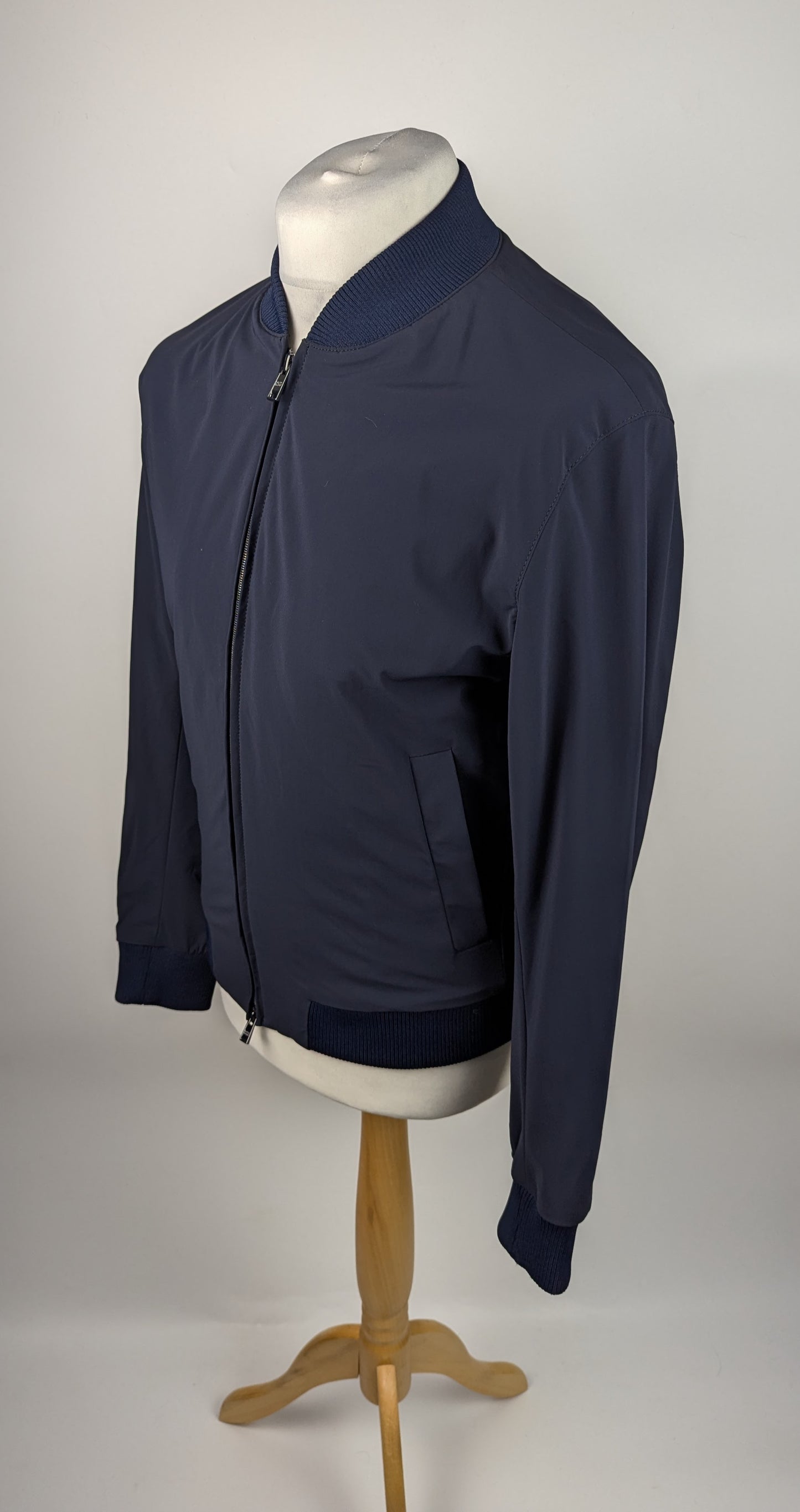 Hugo Boss Nolwin 1 Mens Bomber Jacket - Navy