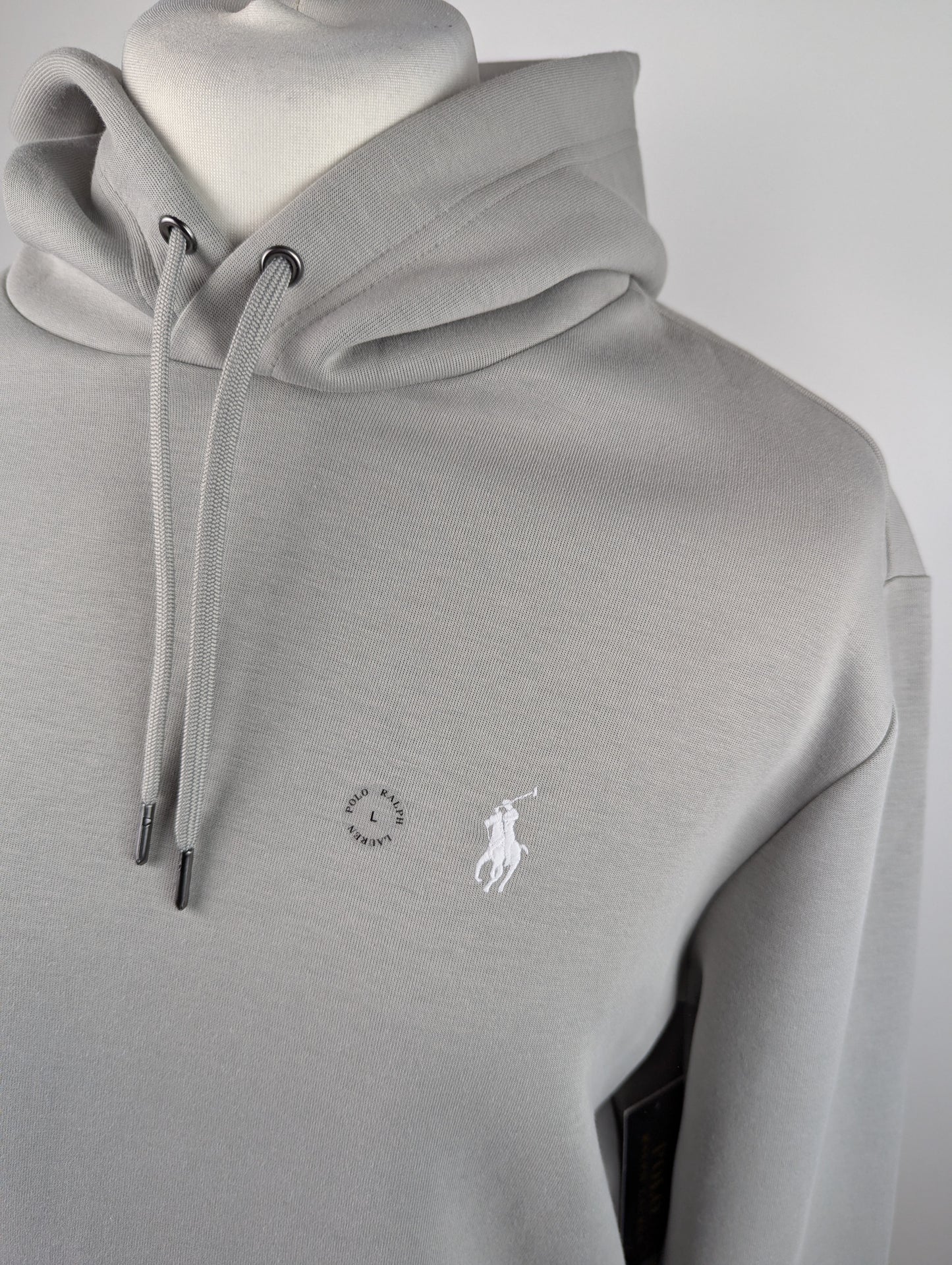 Polo Ralph Lauren Mens Embroidered Pony Hoodie - Grey