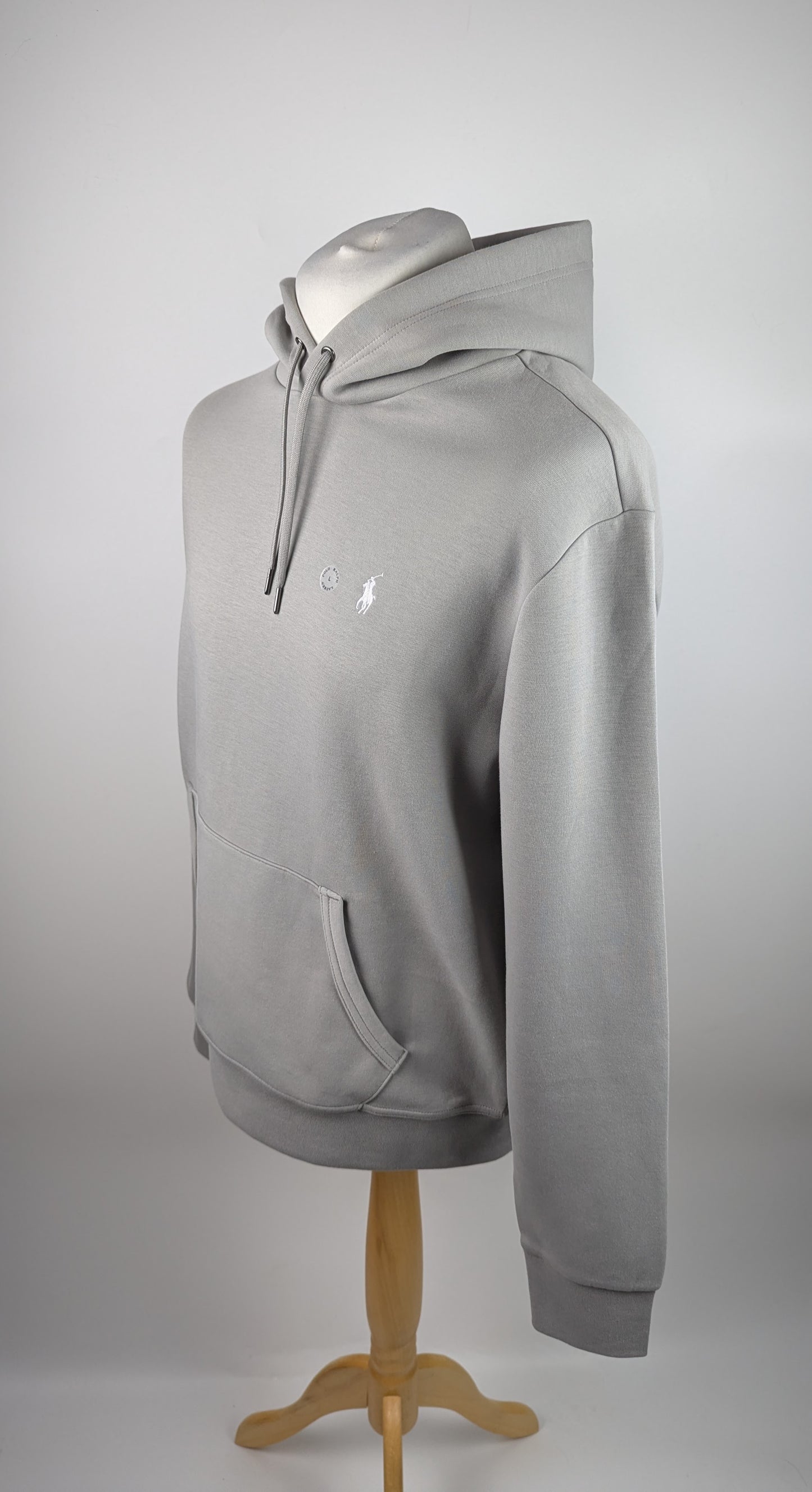 Polo Ralph Lauren Mens Embroidered Pony Hoodie - Grey