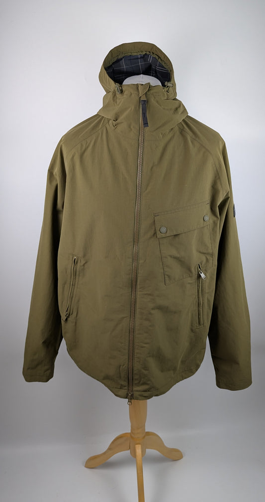 Barbour International Mens Mispen Waterproof Jacket - Sage Green
