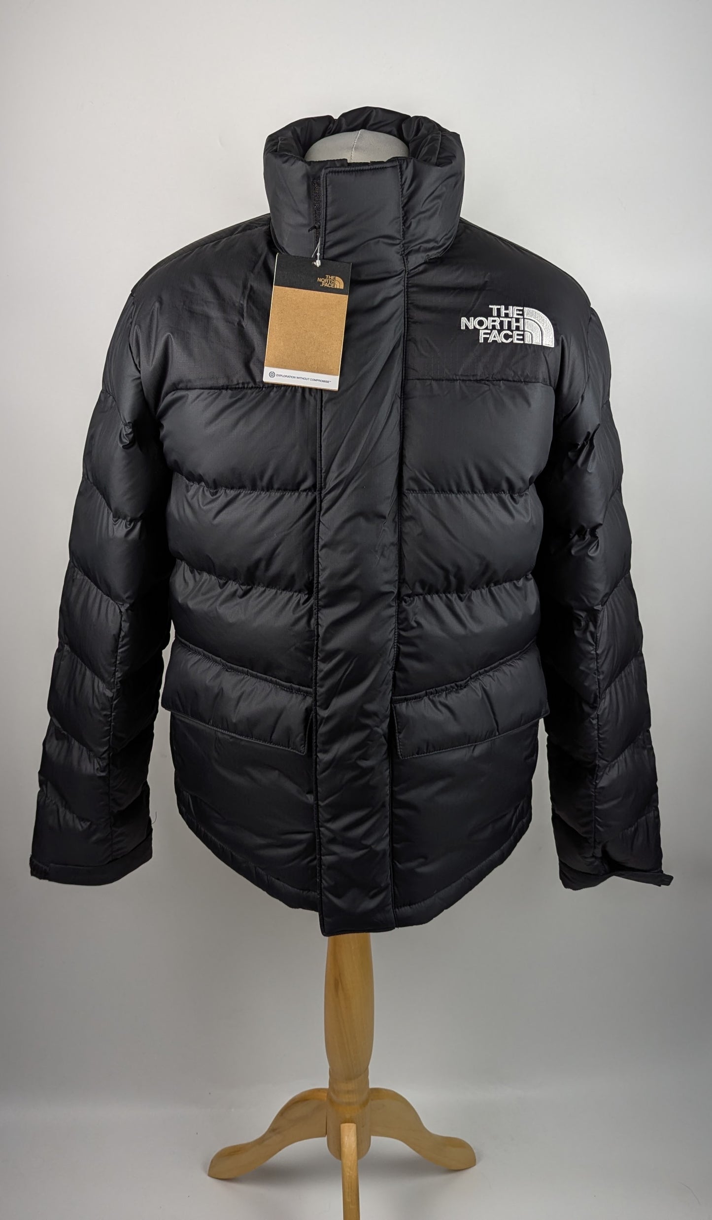 The North Face Men's Limbara Insulated Short Puffer Jacket - Black