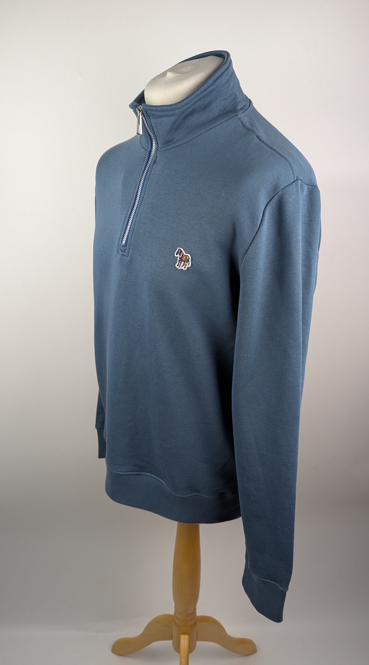 PS Paul Smith Half Zip Sweatshirt - Blue