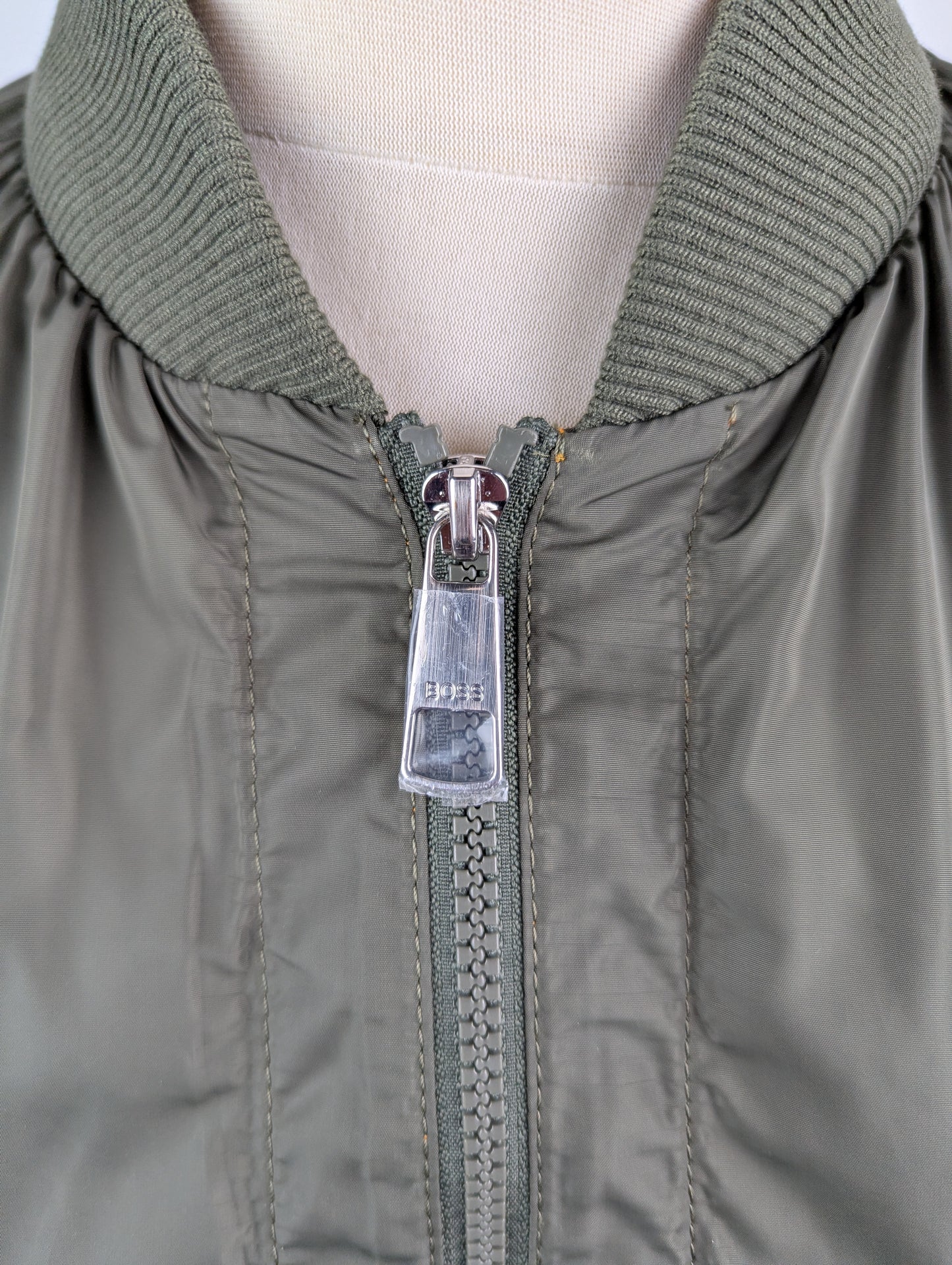 Boss Jidori Womens Bomber Jacket - Green