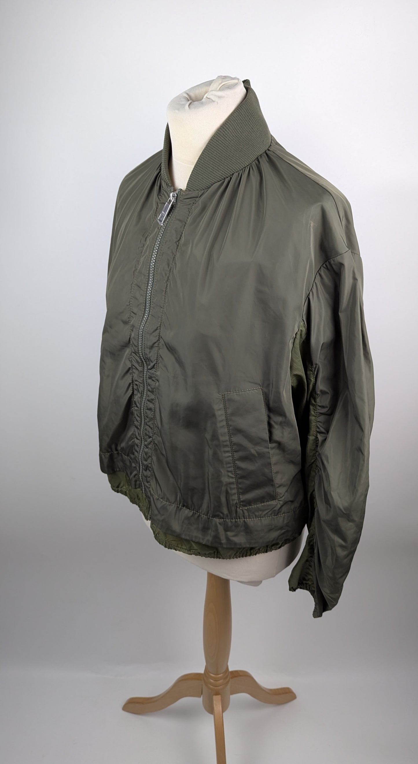 Boss Jidori Womens Bomber Jacket - Green