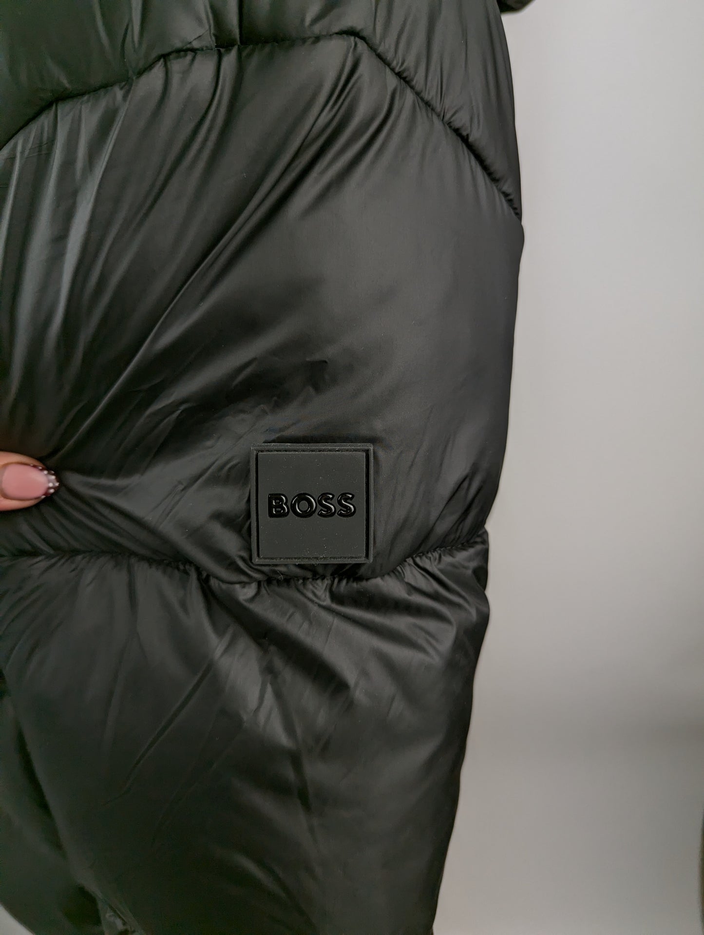 Boss Women's Peruni Short Puffer Jacket - Black