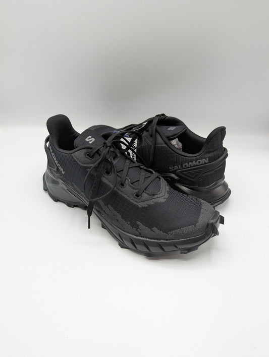 Salomon Alpha Cross 4 Womens Running Shoes - Black