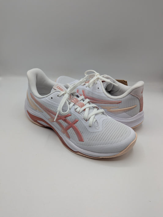 Asics Netburner Ballistic FF Netball Shoes Womens - White/Rose