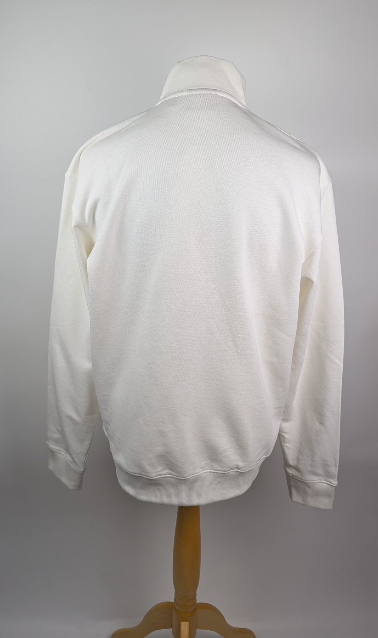 Hugo Men's Quarter-Zip Sweater - White