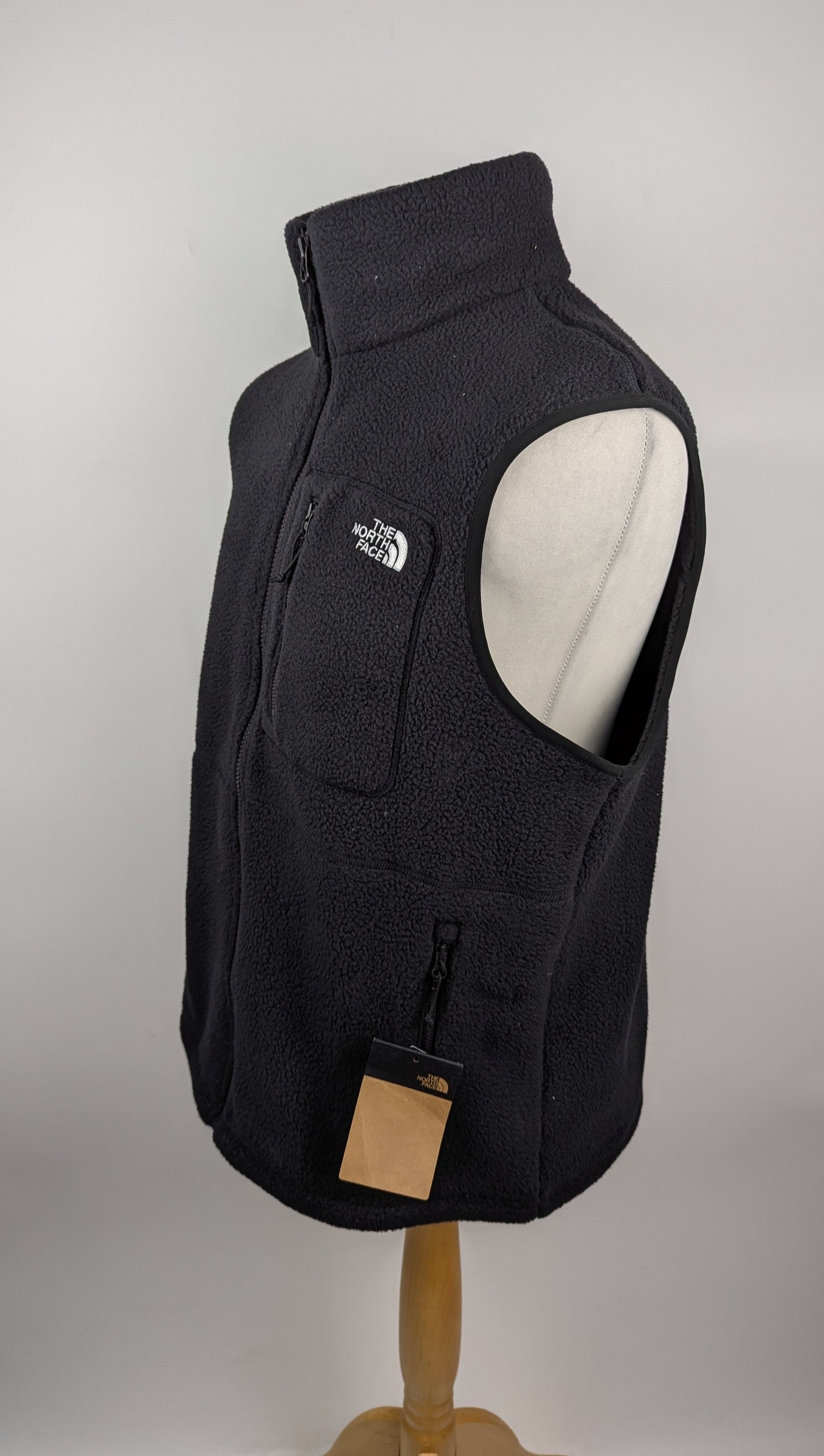 The North Face Men's Yumiori Full Zip Fleece Gilet - Black