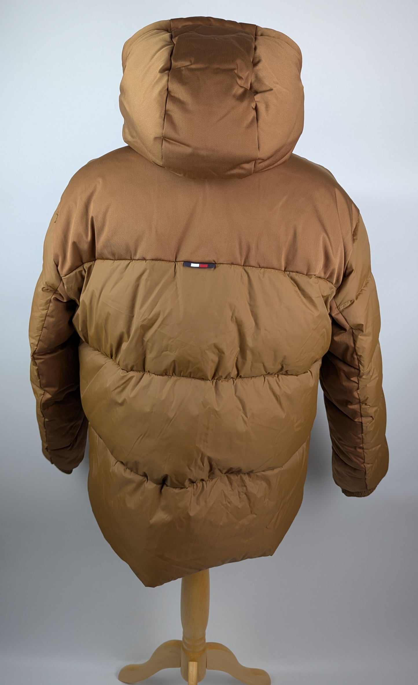 Tommy Hilfiger mens New York hooded Jacket - Khaki Brown