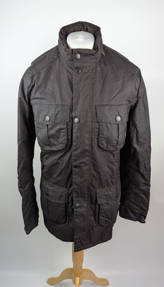 Barbour Men's Corbridge Water Resistant Waxed Tailored Fit Wax Jacket - Rustic (Brown)