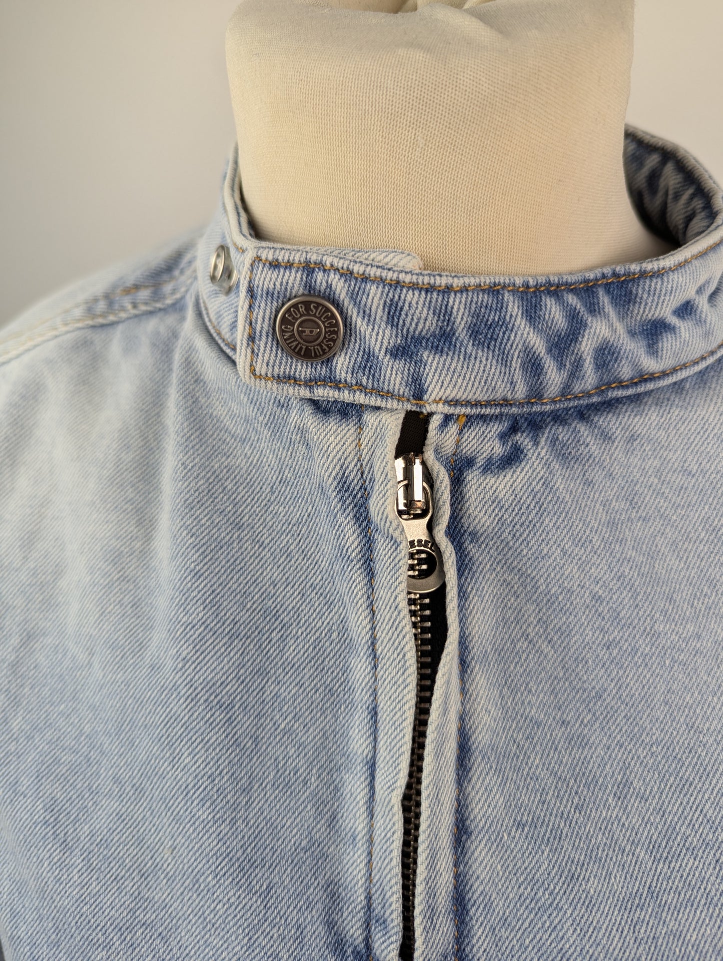 Diesel Women's DGlory Gicca Structured Denim Jacket - Blue