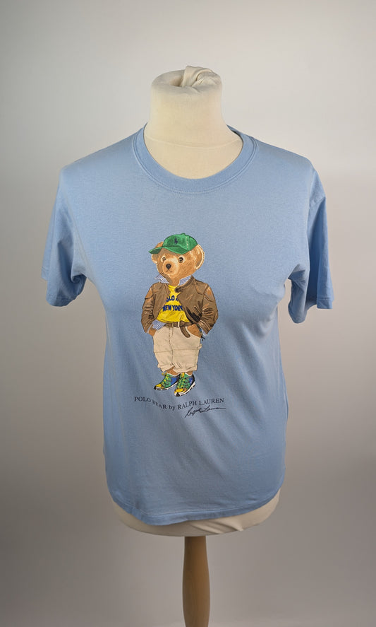 Polo Ralph Lauren Women's Bear T-Shirt - Blue
