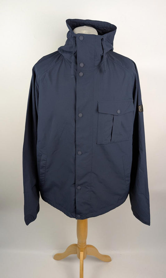 Barbour International Men's Ashkirk Waterproof Rain Jacket - Navy blue
