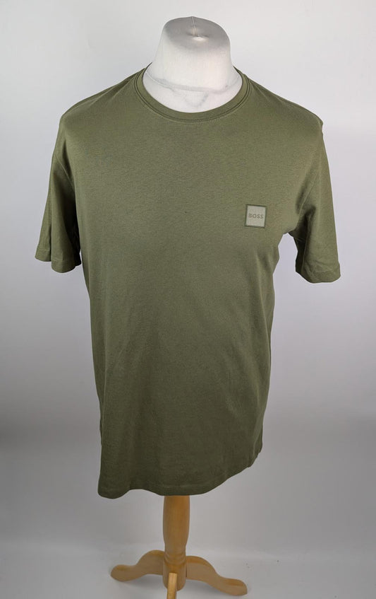 Boss Tales Regular Fit T-shirt Mens - Sage green