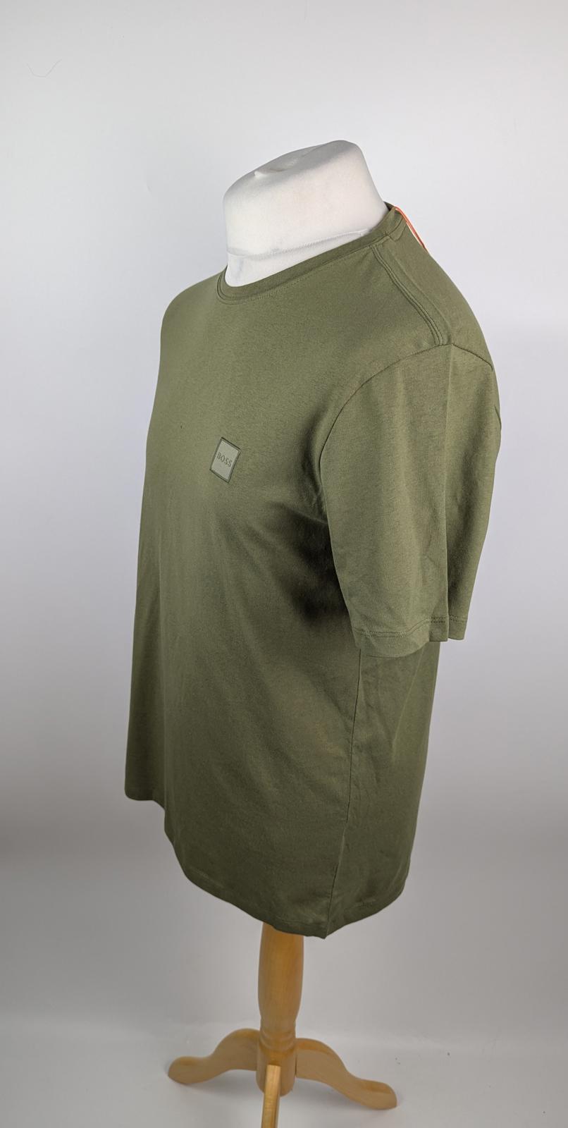 Boss Tales Regular Fit T-shirt Mens - Sage green