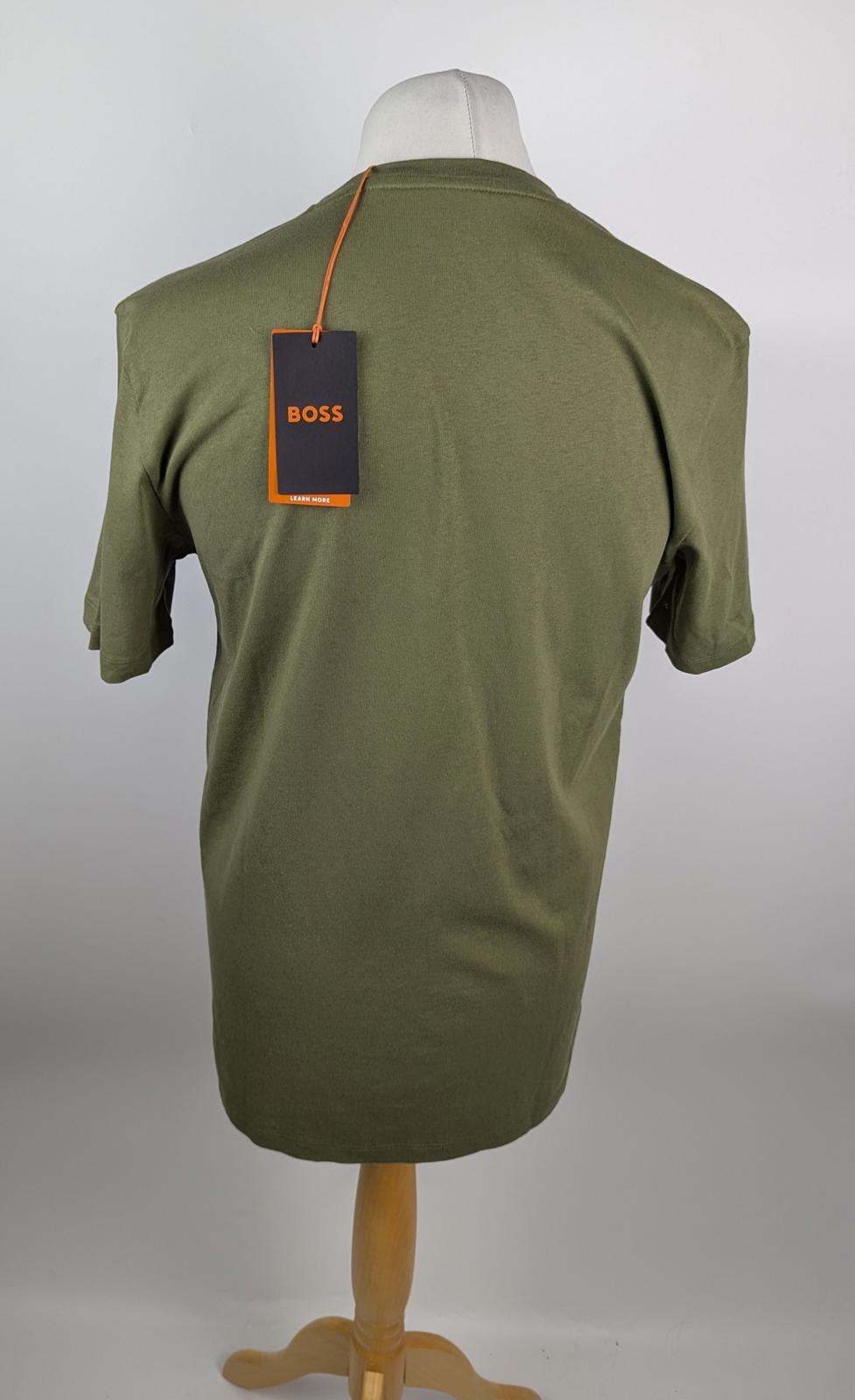 Boss Tales Regular Fit T-shirt Mens - Sage green
