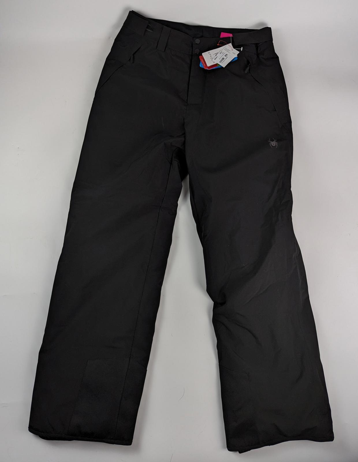 Spyder Men's Black Ski Trousers - Black