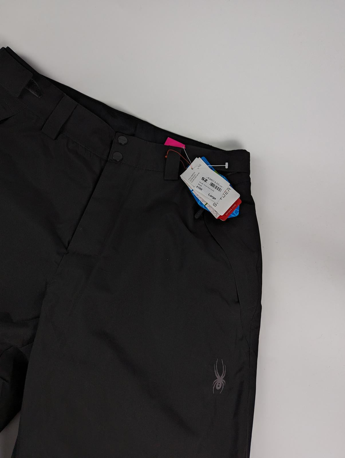 Spyder Men's Black Ski Trousers - Black