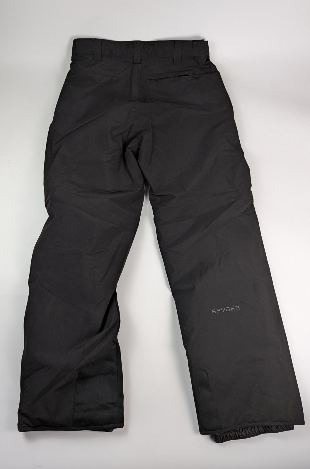 Spyder Men's Black Ski Trousers - Black