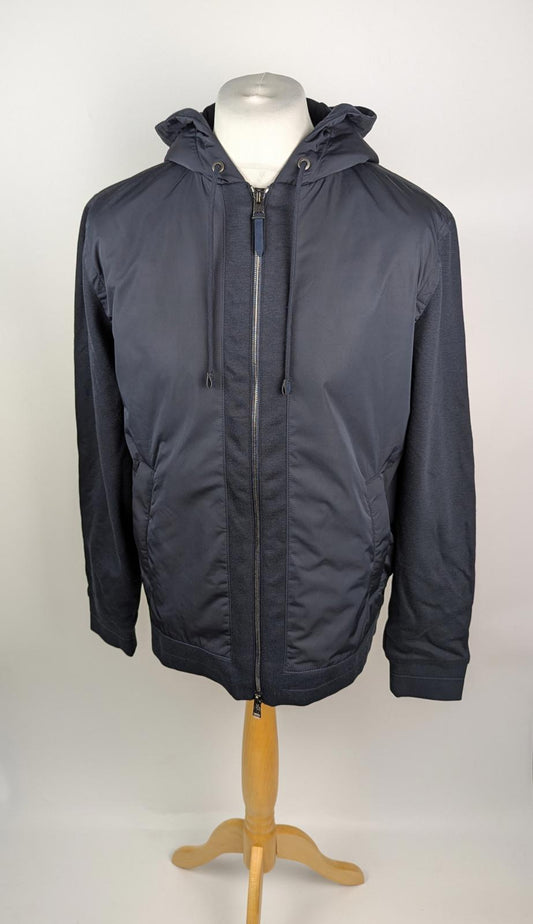 Boss Mens L-Smith Bomber Jacket - Navy