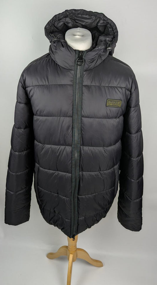 Barbour International Men's Bobber Quilted Puffer Jacket - Black