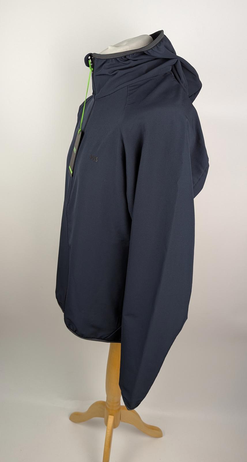 Boss Men's Commuter Green Softshell Jacket - In Navy