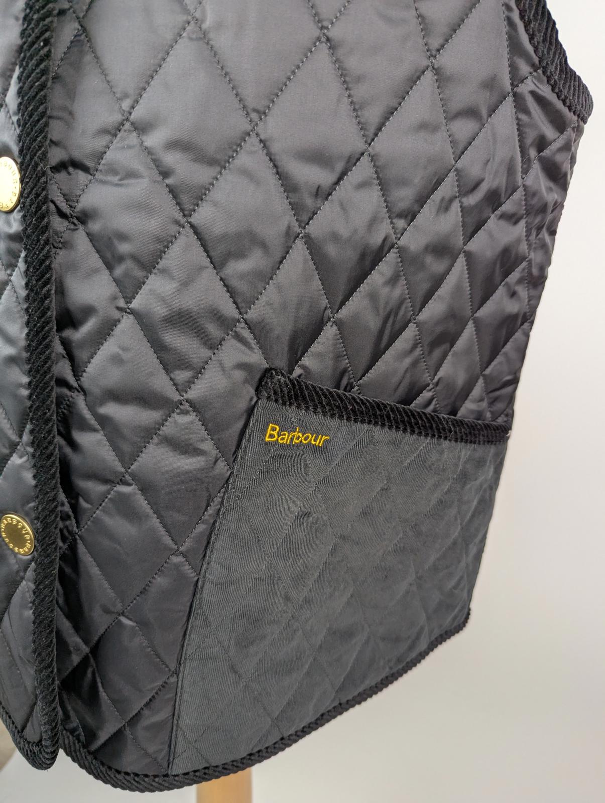 Barbour Women's Enid Diamond Quilted Sleeveless Gilet - Black