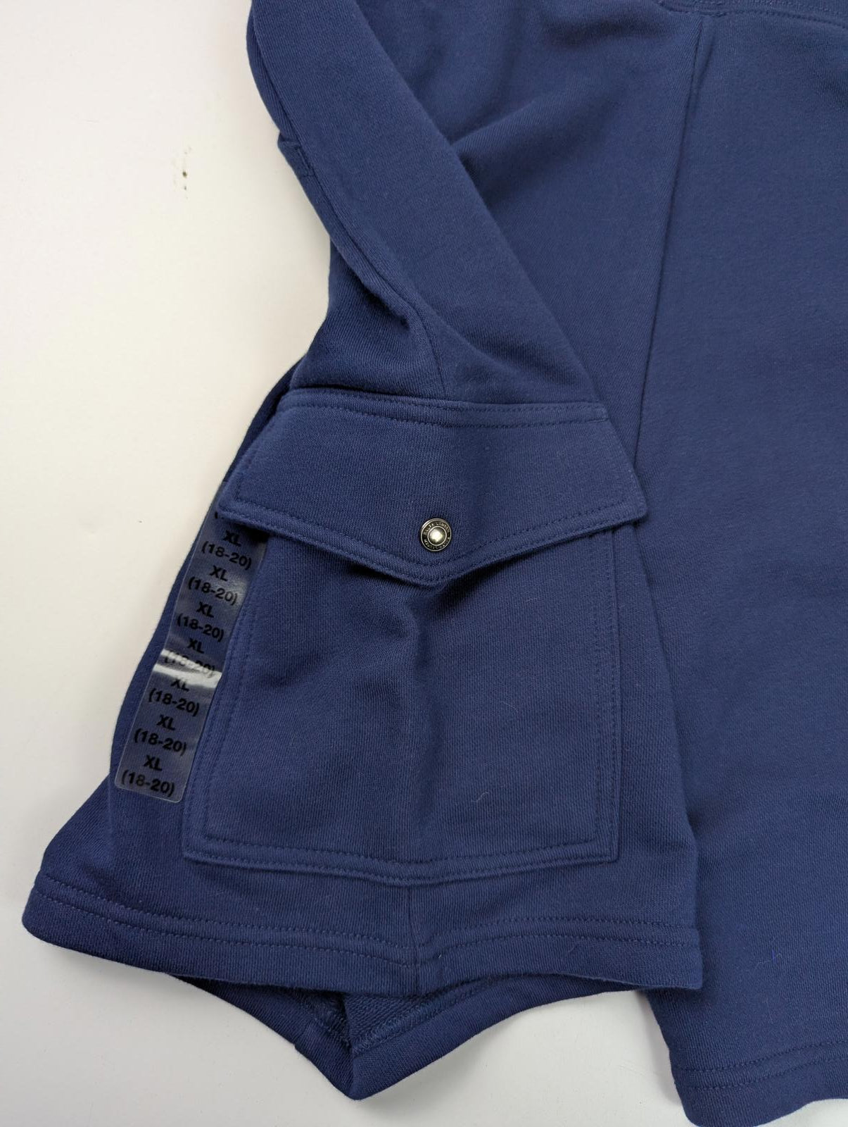Polo Ralph Lauren Cargo Fleece Shorts Juniors - Navy