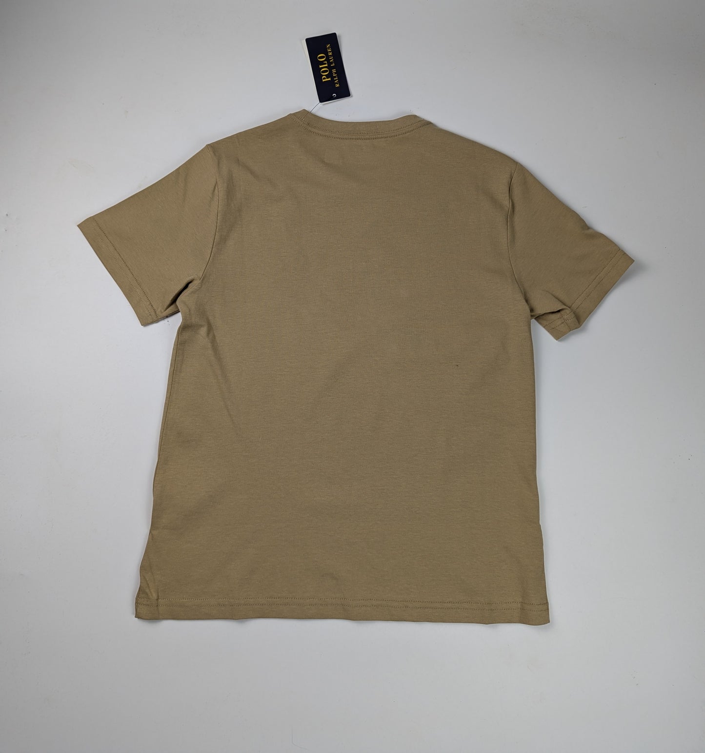 Polo Ralph Lauren Kids’ Big Pony Crewneck T-shirt - Khaki Brown