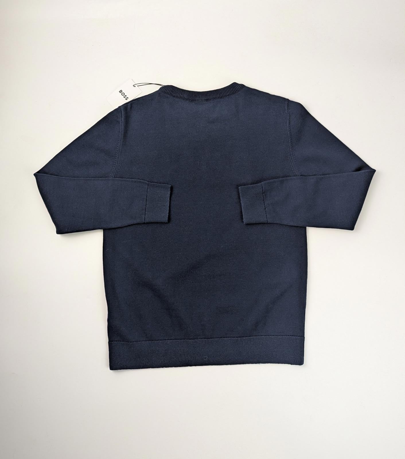 Boss Kids Logo Sweater - Navy