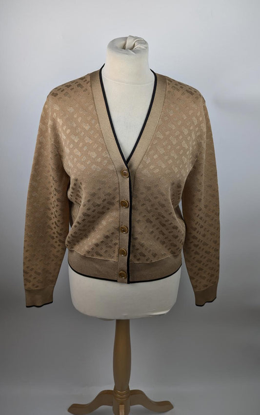 Boss Women's Fllmara Knitted Cardigan - Med Beige / Brown