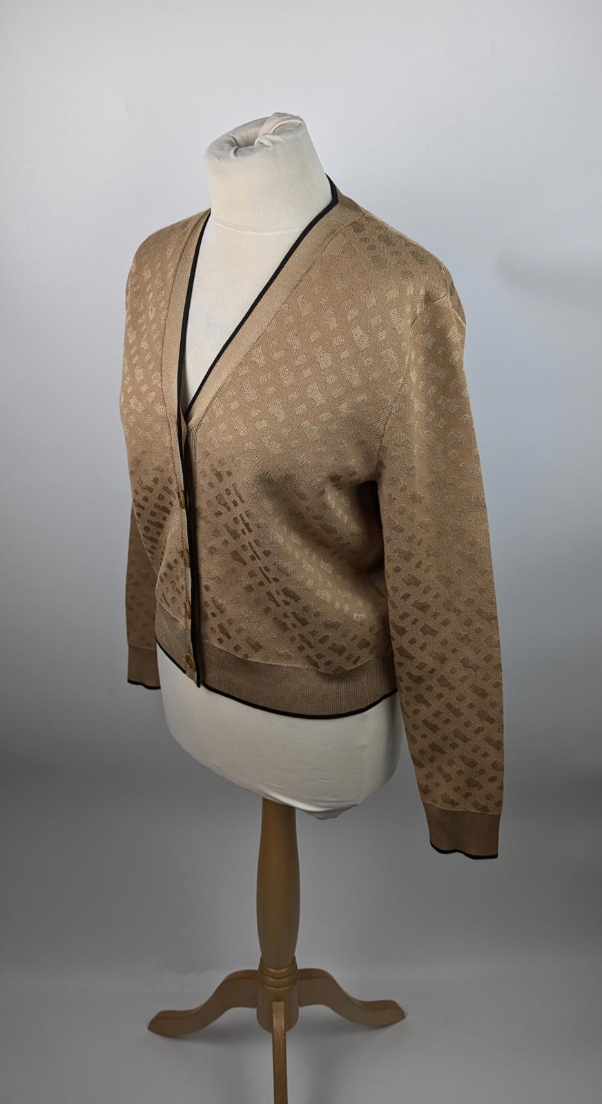Boss Women's Fllmara Knitted Cardigan - Med Beige / Brown