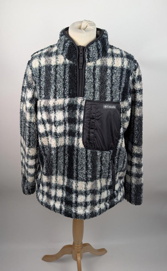 Columbia Women's WestBnd Quarter Zip Fleece - Black Plaid