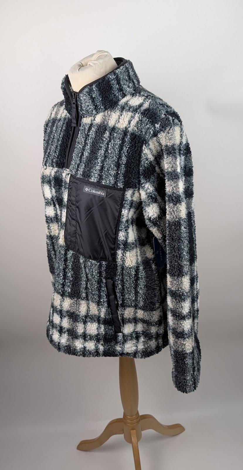 Columbia Women's WestBnd Quarter Zip Fleece - Black Plaid