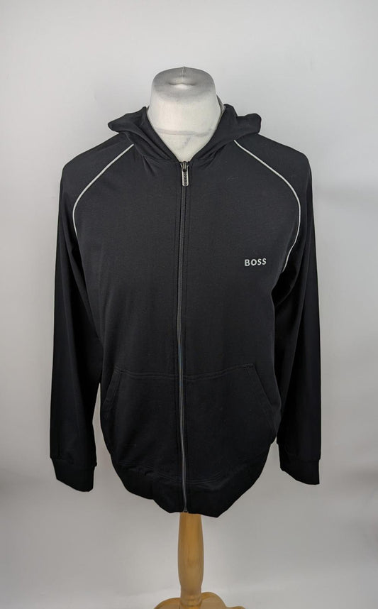 Boss Men's Mix & Match Full Zipped Jacket- Black