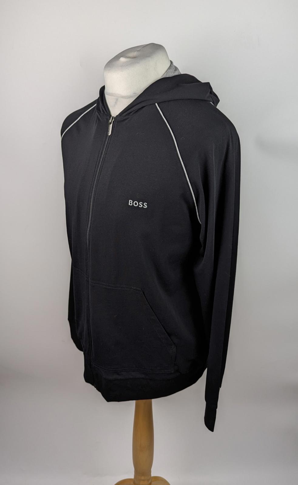 Boss Men's Mix & Match Full Zipped Jacket- Black