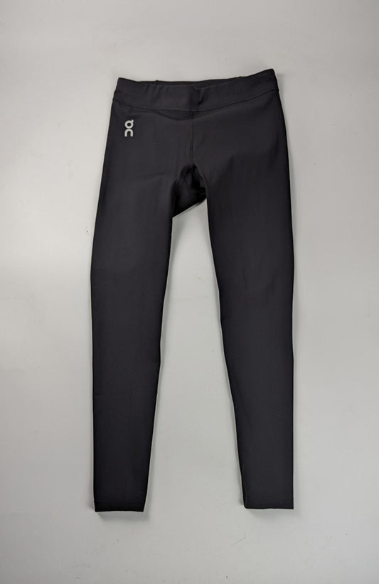 On Men's Core Run Performance Running Tights - Black