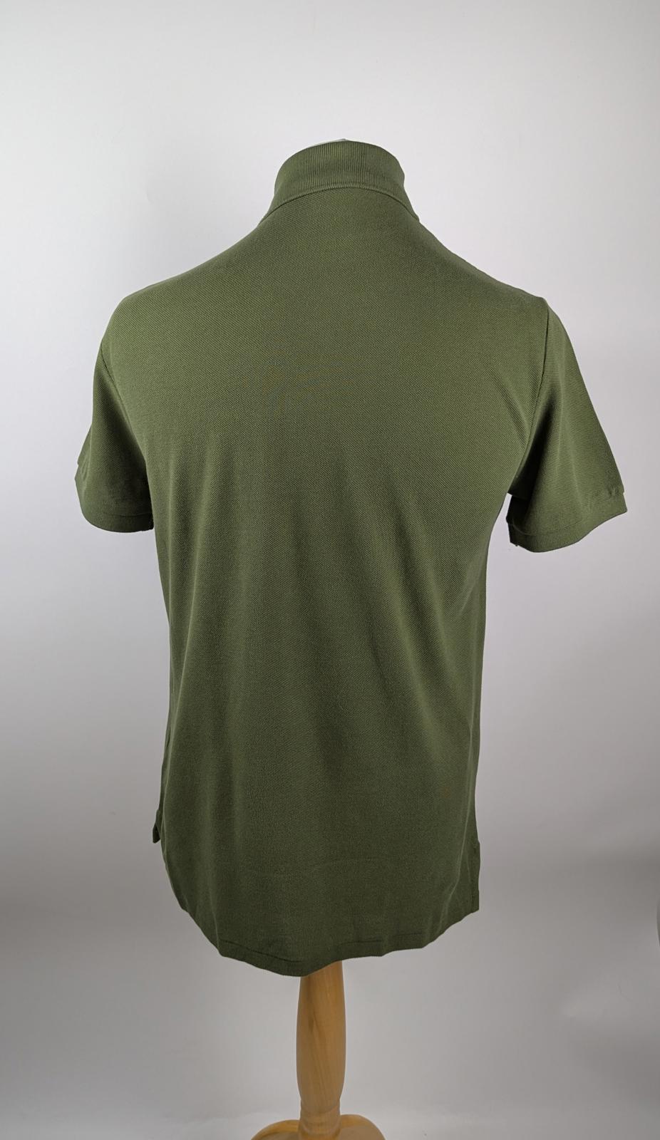 Polo Ralph Lauren Mens Custom Short Sleeve Polo Shirt Fatigue - Green