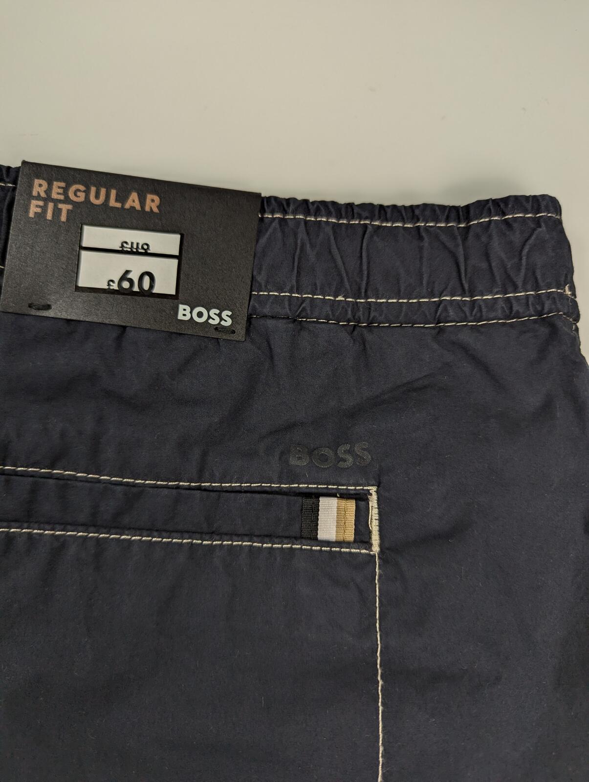 Boss Men's Karlos dr shorts - Dark Blue