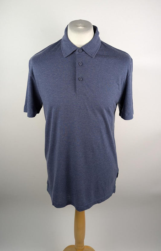 BOSS Mens Navy P-Pitton 62 Polo Shirt - Blue