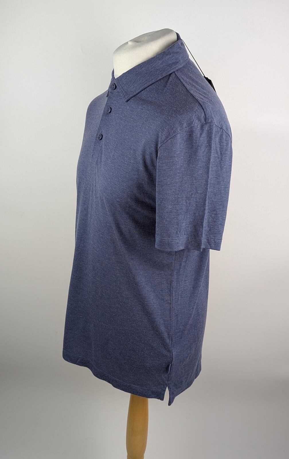 BOSS Mens Navy P-Pitton 62 Polo Shirt - Blue